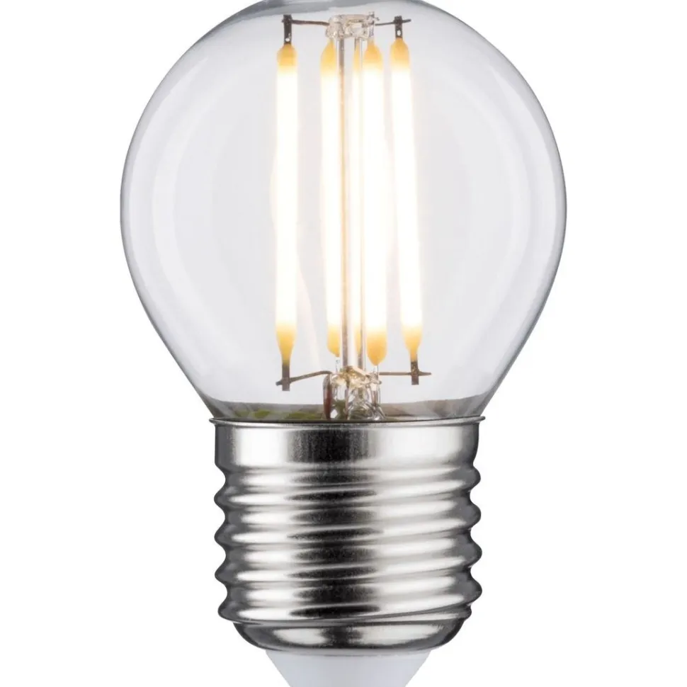 LED-filamenttilamppu Paulmann Drop, E27, 470lm, 4.8W, 2700K, himmennettävä, kirkas