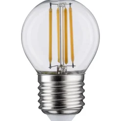 LED-filamenttilamppu Paulmann Drop, E27, 470lm, 5W, 2700K, kirkas