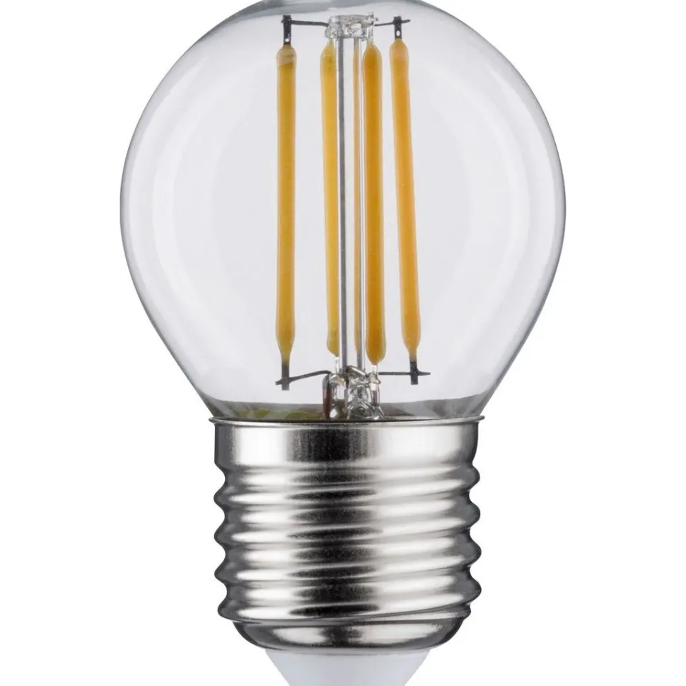 LED-filamenttilamppu Paulmann Drop, E27, 470lm, 5W, 2700K, kirkas
