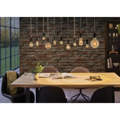 LED-filamenttilamppu Paulmann Drop, E14, 160lm, 2W, 1700K, kulta