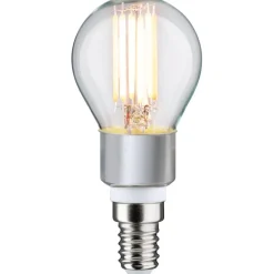 LED-filamenttilamppu Paulmann Drop, E14, 470lm, 5W, säädettävä värilämpötila, kirkas