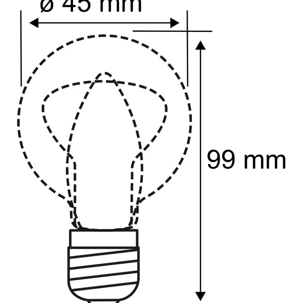 LED-filamenttilamppu Paulmann Drop, E14, 470lm, 5W, säädettävä värilämpötila, kirkas