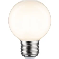LED-filamenttilamppu Paulmann Globe, G60, E27, 780lm, 7W, 2700K, himmennettävä, opaali