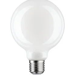 LED-filamenttilamppu Paulmann Globe, G95, E27, 1055lm, 9W, 2700K, himmennettävä, opaali