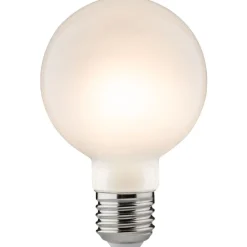 LED-filamenttilamppu Paulmann Globe, G80, E27, 806lm, 7.5W, 2700K, himmennettävä, opaali