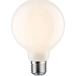 LED-filamenttilamppu Paulmann Globe, G95, E27, 806lm, 7.5W, 2700K, himmennettävä, opaali
