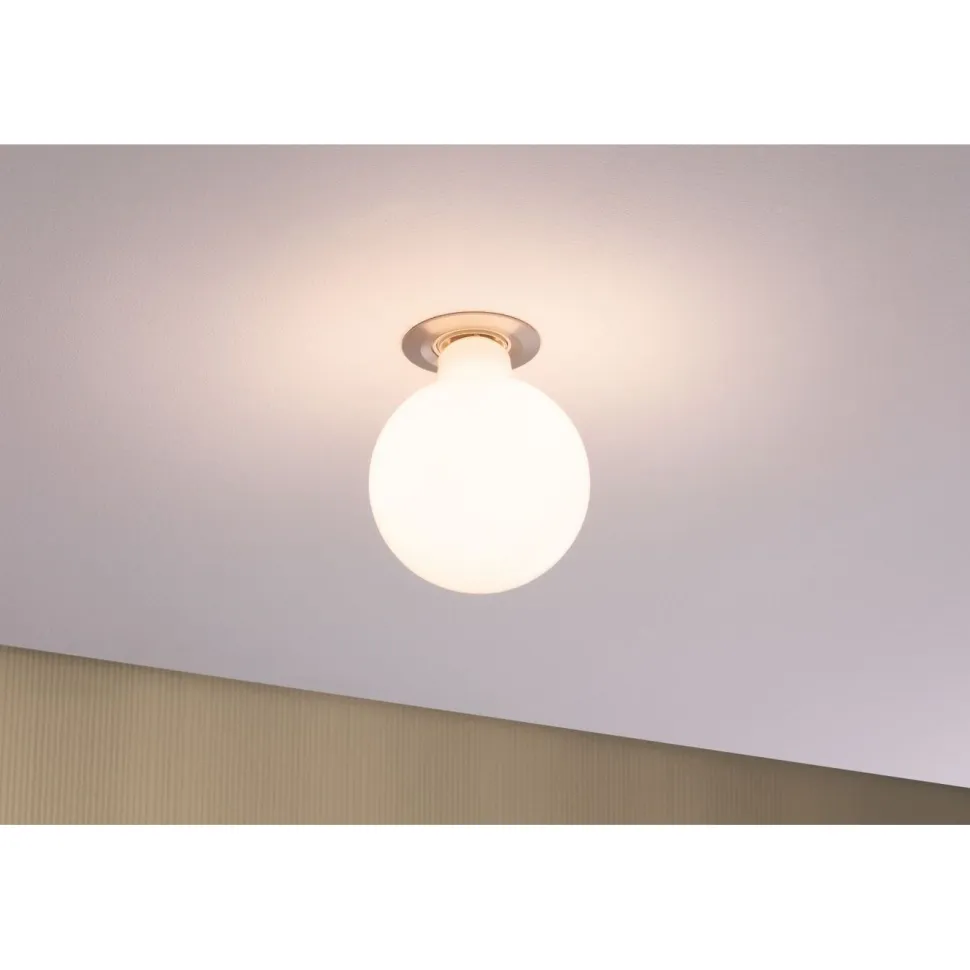 LED-filamenttilamppu Paulmann Globe, G80, E27, 470lm, 5.6W, 2700K, himmennettävä, opaali