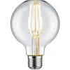 LED-filamenttilamppu Paulmann Globe, G80, E27, 806lm, 7.5W, 2700K, kirkas