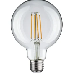 LED-filamenttilamppu Paulmann Globe, G95, E27, 806lm, 7.5W, 2700K, kirkas