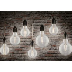 LED-filamenttilamppu Paulmann Globe, G95, E27, 806lm, 7.5W, 4000K, kirkas
