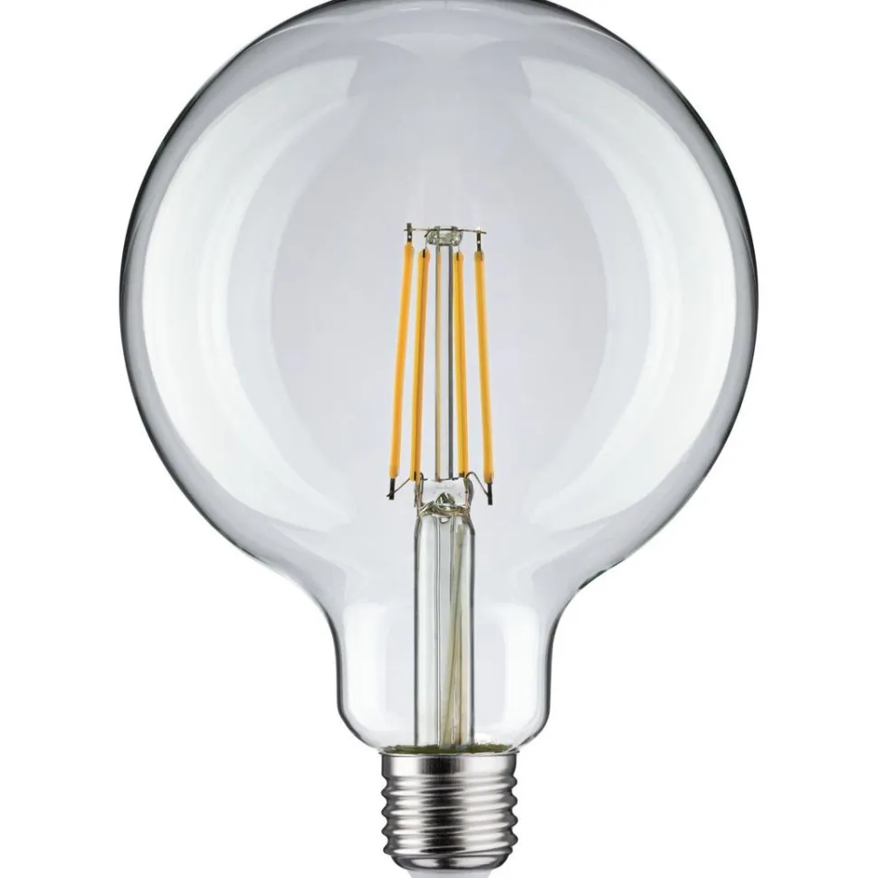 LED-filamenttilamppu Paulmann Globe, G125, E27, 1055lm, 9W, 2700K, kirkas