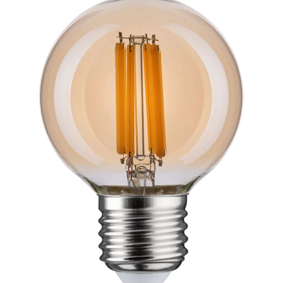 LED-filamenttilamppu Paulmann Globe, G60, E27, 780lm, 7W, 2700K, kulta