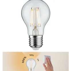 LED-filamenttilamppu Paulmann Pear E27, 470lm, 5W, 2700K, himmennettävä, kirkas