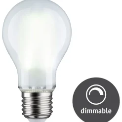 LED-filamenttilamppu Paulmann Pear, E27, 1055lm, 9W, 6500K, himmennettävä, matta