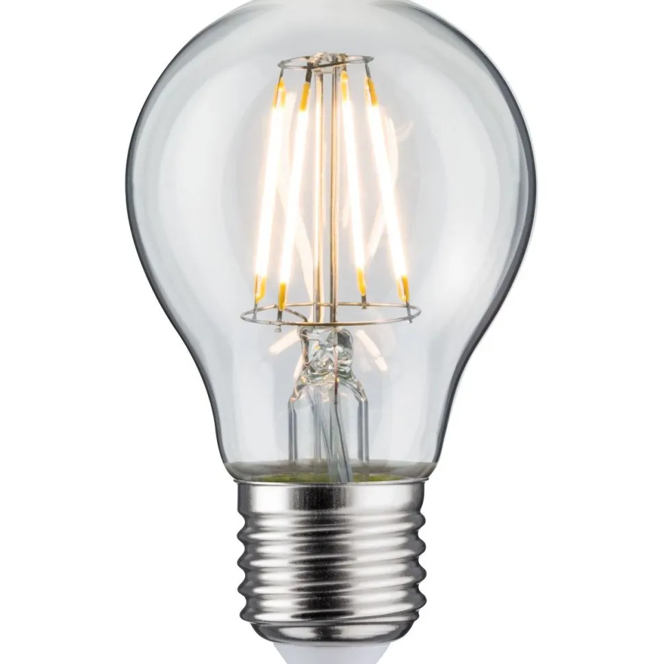 LED-filamenttilamppu Paulmann Pear, E27, 470lm, 5W, 2700K, kirkas, 2kpl