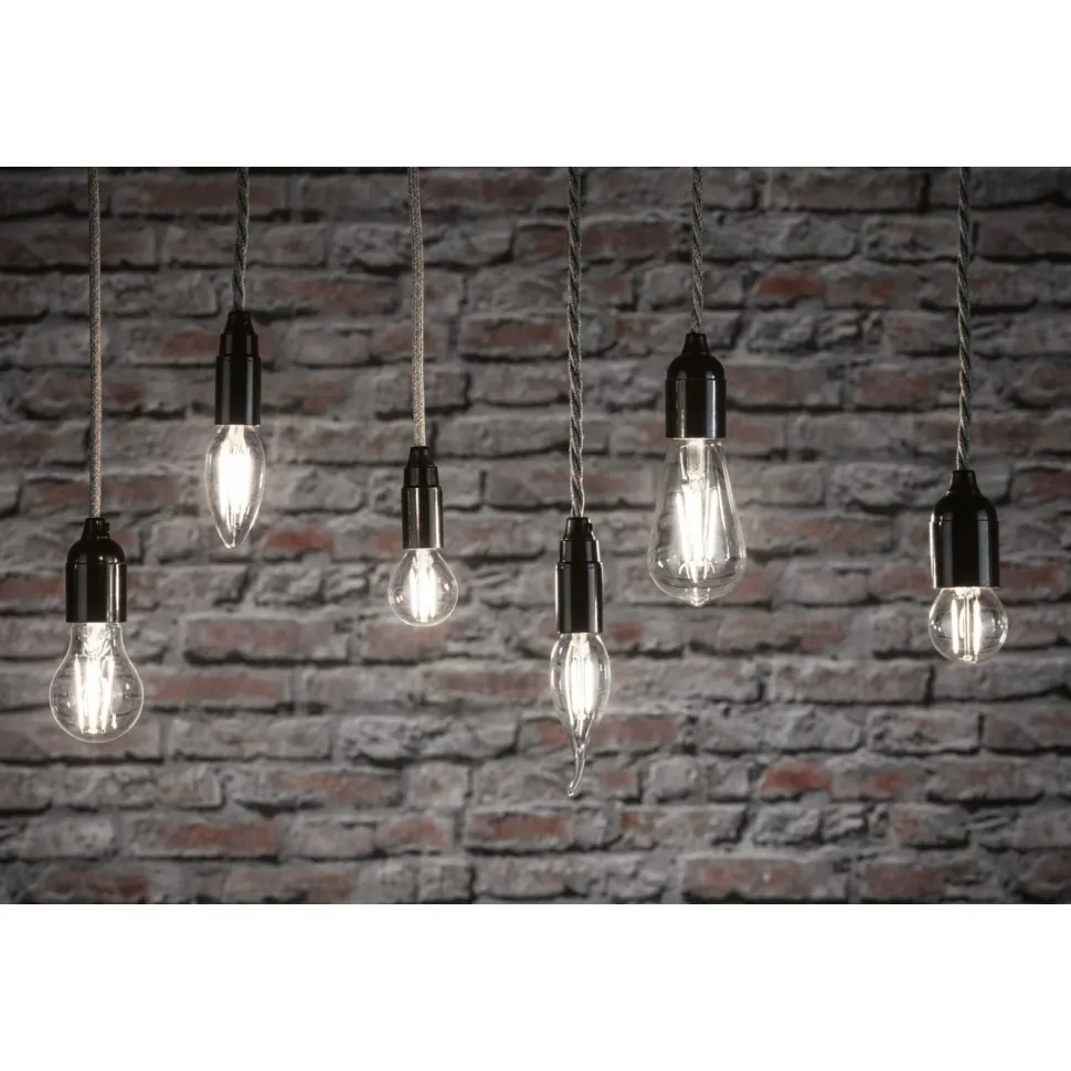 LED-filamenttilamppu Paulmann Pear, E27, 806lm, 7W, 4000K, matta