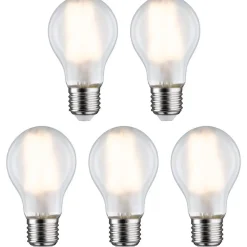 LED-filamenttilamppu Paulmann Pear, E27, 806lm, 7W, 2700K, matta, 5kpl