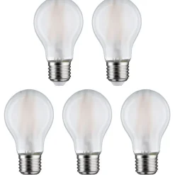 LED-filamenttilamppu Paulmann Pear, E27, 806lm, 7W, 2700K, matta, 5kpl