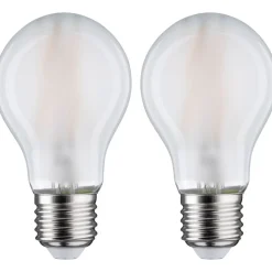 LED-filamenttilamppu Paulmann Pear, E27, 806lm, 7W, 2700K, matta, 2kpl