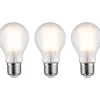 LED-filamenttilamppu Paulmann Pear, E27, 1055lm, 9W, 2700K, matta, 3kpl