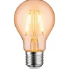 LED-filamenttilamppu Paulmann Pear, E27, 100lm, 1.1W, 2000K, oranssi