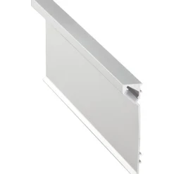 LED-jalkalista Euroshrink 320A, alumiini, 80mm x 2.5m, mattahopea