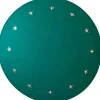 LED-joulukuusimatto Star Trading Granne Ø100 vihreä