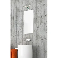 LED-kaappivalaisin Bari IP44 300x120x120 mm 2-osainen kromi