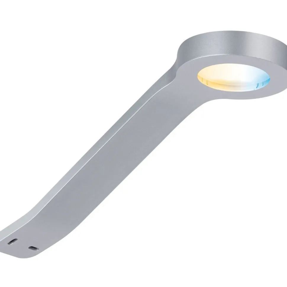 LED-kalustevalaisin Paulmann Clever Connect Mike, säädettävä värilämpötila, mattavalkoinen