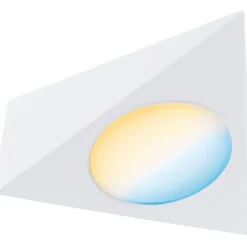 LED-kalustevalaisin Paulmann Clever Connect Trigo, 2.1W, säädettävä värilämpötila, harjattu nikkeli