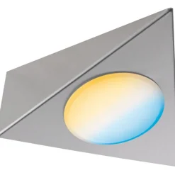 LED-kalustevalaisin Paulmann Clever Connect Trigo, 2.1W, säädettävä värilämpötila, harjattu nikkeli