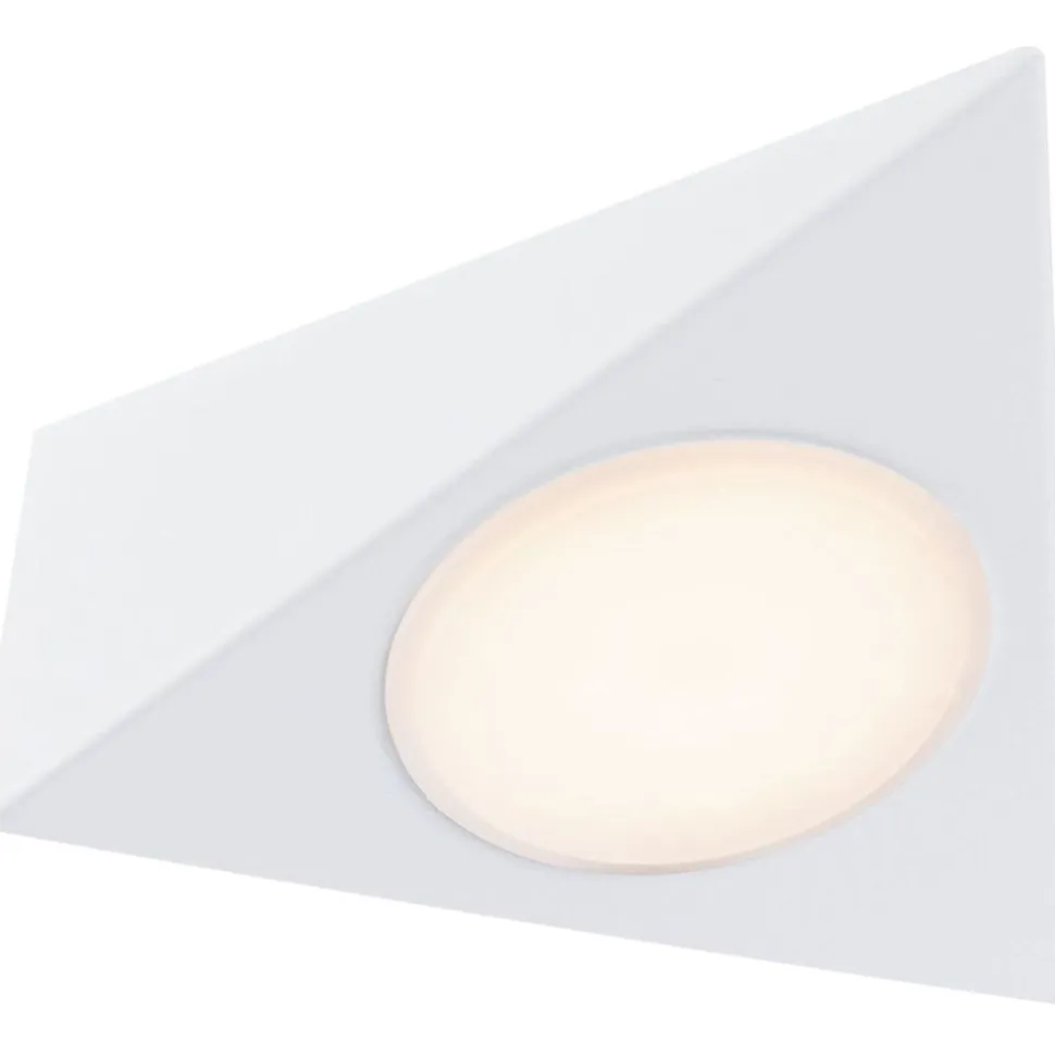 LED-kalustevalaisin Paulmann Clever Connect Trigo, 2.1W, säädettävä värilämpötila, harjattu nikkeli