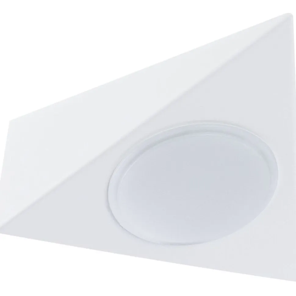 LED-kalustevalaisin Paulmann Clever Connect Trigo, 2.1W, säädettävä värilämpötila, harjattu nikkeli