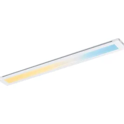 LED-kalustevalaisin Paulmann Clever Connect Border, 30cm, säädettävä värilämpötila, mattavalkoinen