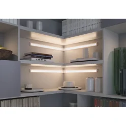 LED-kalustevalaisin Paulmann Clever Connect Border, 30cm, säädettävä värilämpötila, mattavalkoinen