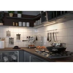 LED-kalustevalaisin Paulmann Clever Connect Barre, 35cm, säädettävä värilämpötila, mattakromi
