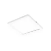 LED-kalustevalaisin Limente Flat 12 LUX 1 kpl + virtalähde valkoinen/musta
