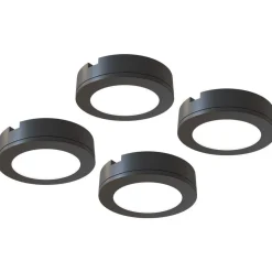 LED-kalustevalaisin Limente LED-LENOX 4000K 4kpl messinki