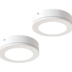 LED-kalustevalaisin Limente LED-LENOX 4000K 2kpl musta