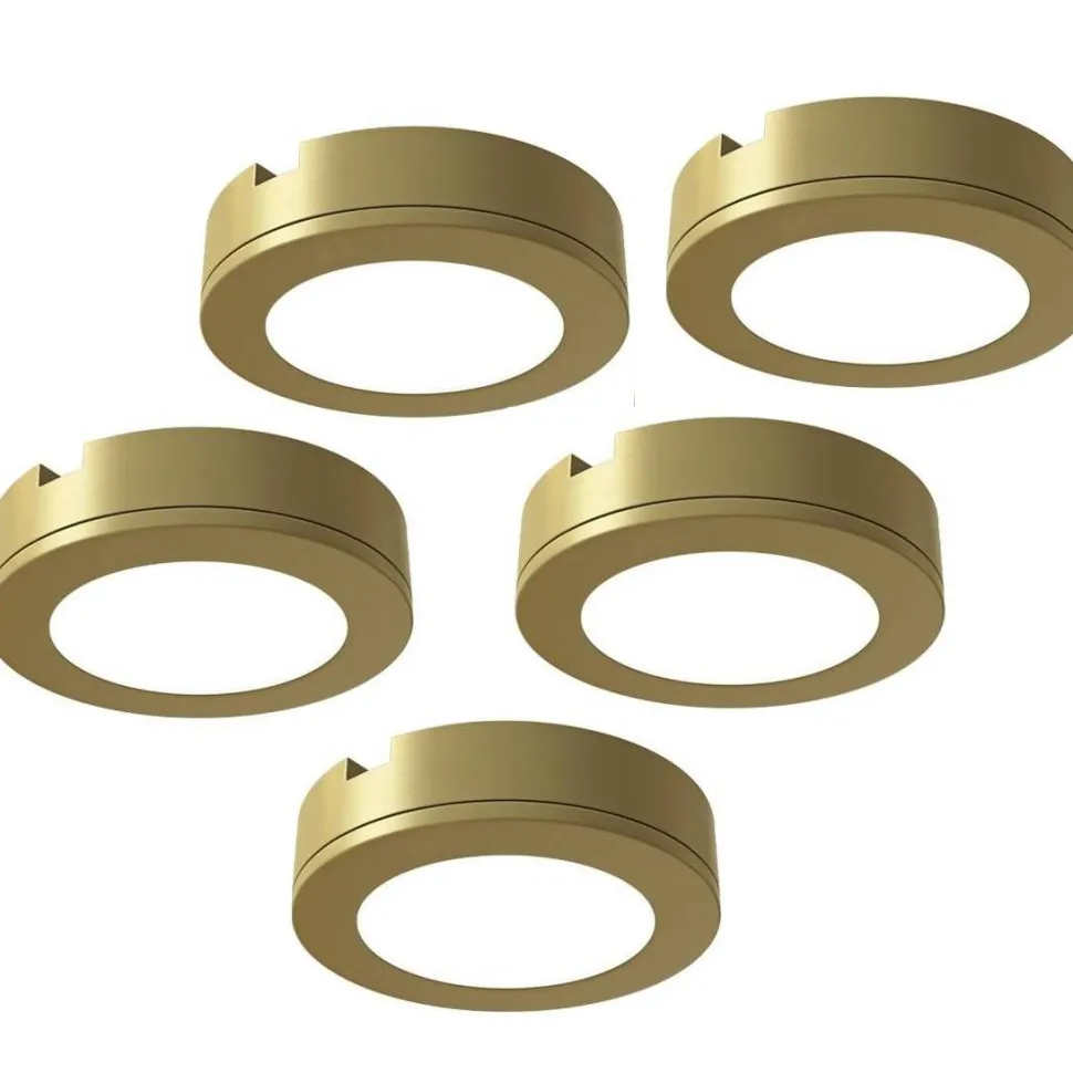 LED-kalustevalaisin Limente LED-LENOX 4000K 5kpl musta