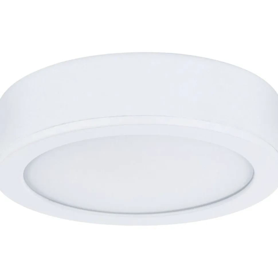 LED-kalustevalaisin Paulmann Clever Connect Disc, 3kpl, säädettävä värilämpötila, mattavalkoinen