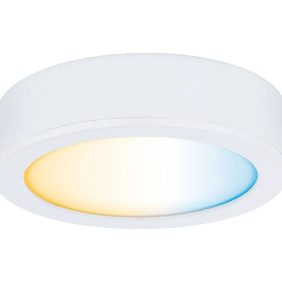 LED-kalustevalaisin Paulmann Clever Connect Disc, 2.1W, säädettävä värilämpötila, mattakromi