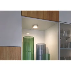 LED-kalustevalaisin Paulmann Clever Connect Disc, 2.1W, säädettävä värilämpötila, mattakromi