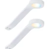 LED-kalustevalaisin Paulmann Clever Connect Mike, 2kpl, säädettävä värilämpötila, mattavalkoinen