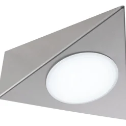 LED-kalustevalaisin Paulmann Clever Connect Trigo, 3kpl, säädettävä värilämpötila, harjattu nikkeli