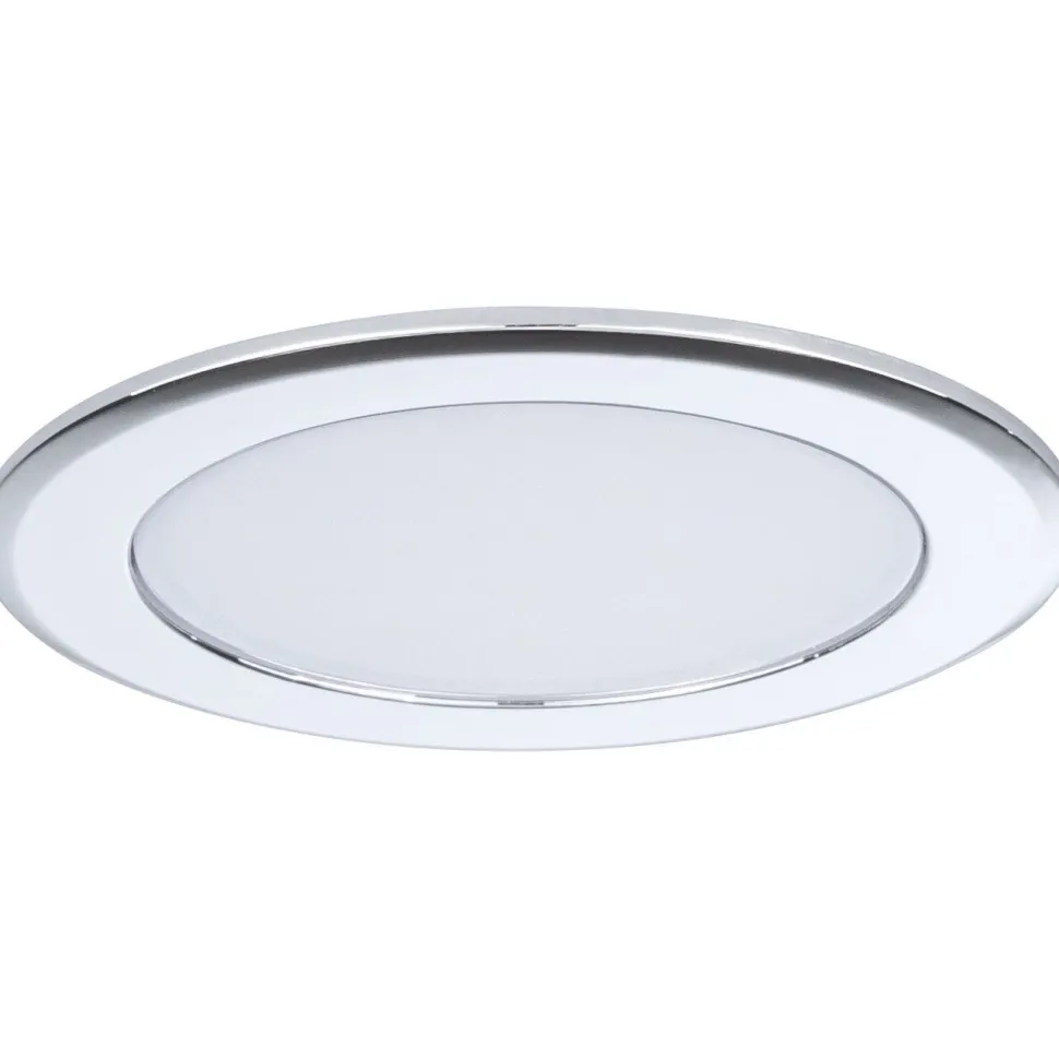LED-kalustevalaisin Paulmann Ø65mm 3000K upotettava 2.5W 180lm kromi, 3kpl/pkt
