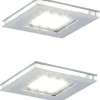 LED-kalustevalaisinsetti Limente LED-Vita 10 2x4.2W 24V kromi