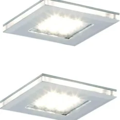 LED-kalustevalaisinsetti Limente LED-Vita 10 2x4.2W 24V kromi