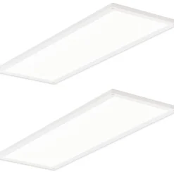 LED-kalustevalaisinsetti Limente LED-Flat 22 2x7.6 W valkoinen