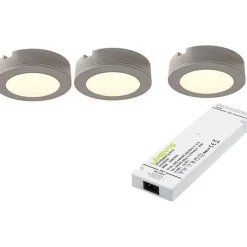 LED-kalustevalaisinsetti Limente LED-LENOX, 1x4W, 3000K, valkoinen
